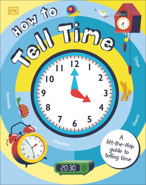 Board book cover of How to Tell Time