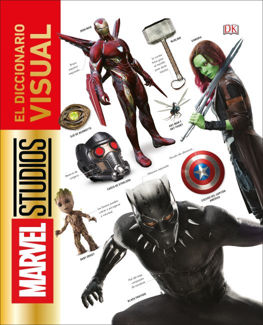 Marvel Studios. El diccionario visual (Marvel Studios Visual Dictionary) Hardback cover of Marvel Studios. El diccionario visual (Marvel Studios Visual Dictionary)