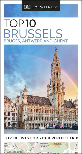 eBook cover of DK Eyewitness Top 10 Brussels, Bruges, Antwerp and Ghent