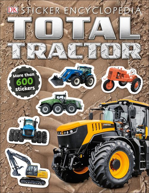 Paperback cover of Total Tractor Sticker Encyclopedia