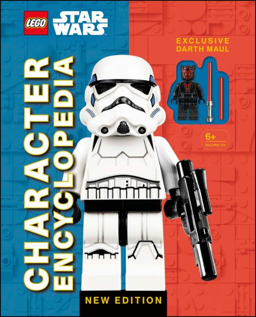 Hardback cover of LEGO Star Wars Character Encyclopedia New Edition