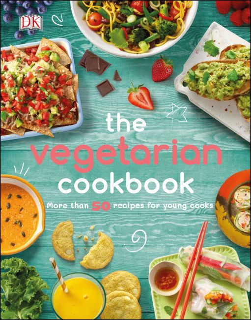 Hardback cover of The Vegetarian Cookbook