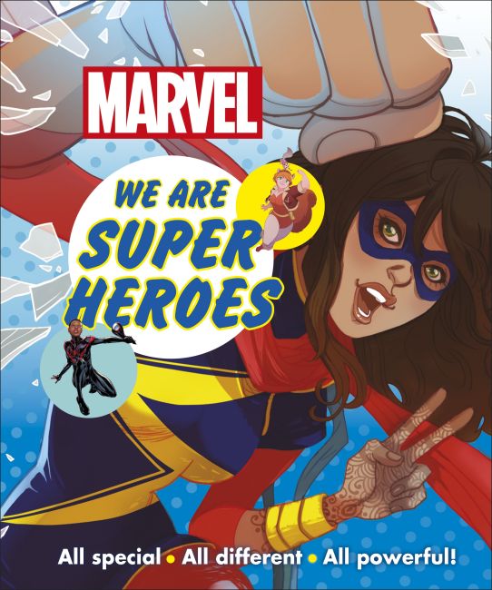 Hardback cover of Marvel We Are Super Heroes!