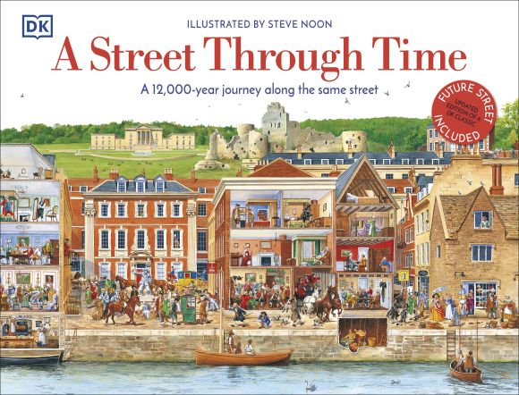 Hardback cover of A Street Through Time