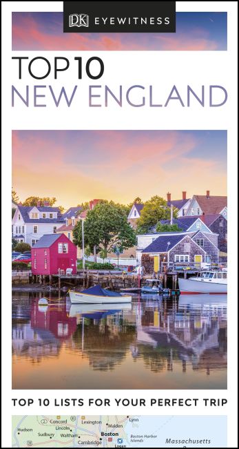 DK Eyewitness Top 10 New England eBook cover of DK Eyewitness Top 10 New England