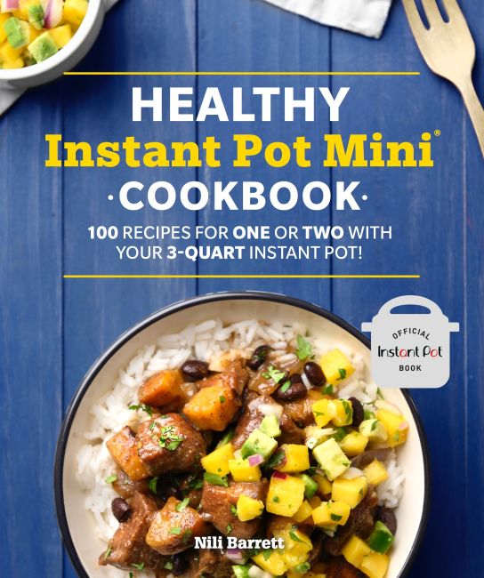 Paperback cover of Healthy Instant Pot Mini Cookbook