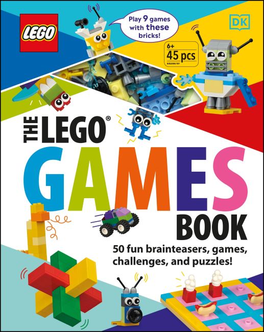 Hardback cover of The LEGO Games Book