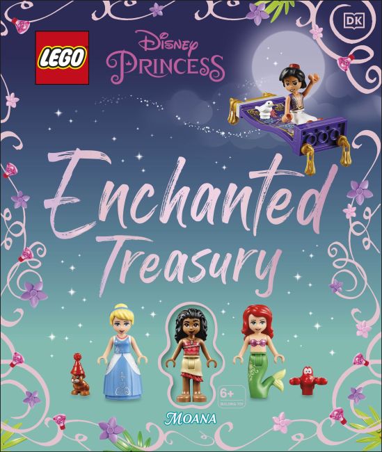 Hardback cover of LEGO Disney Princess Enchanted Treasury