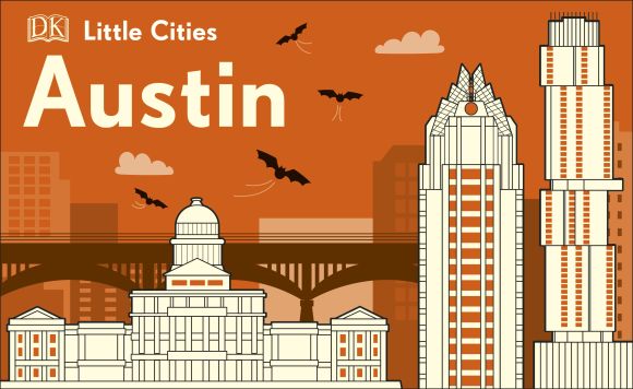 Board book cover of Little Cities: Austin