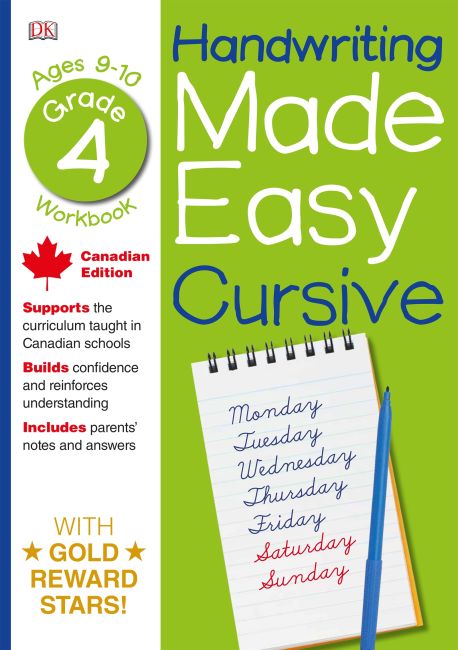 Paperback cover of Handwriting Made Easy Cursive Writing