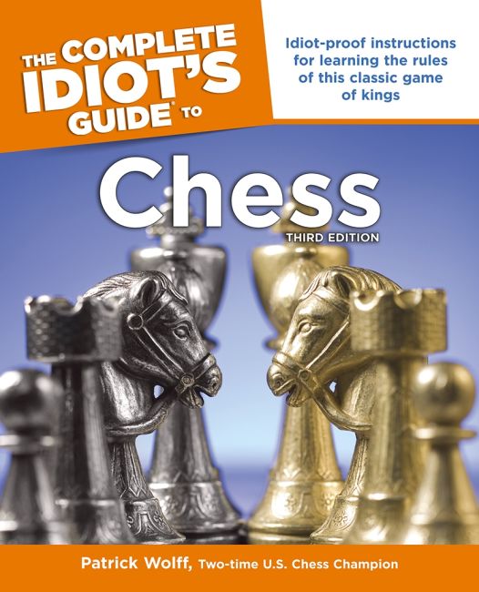 Paperback cover of Idiot's Guides: Chess, 3rd Edition