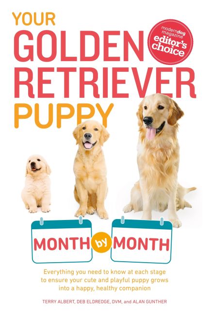 Paperback cover of Your Golden Retriever Puppy Month by Month