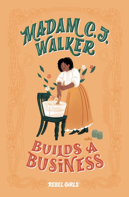 Hardback cover of Madam C. J. Walker Builds a Business