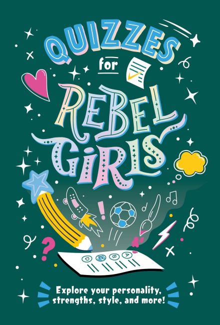 Paperback cover of Quizzes for Rebel Girls