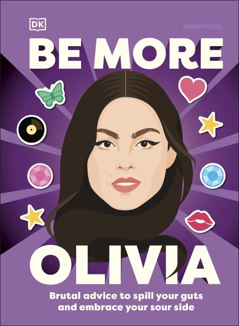 Be More Olivia Rodrigo Hardback cover of Be More Olivia Rodrigo