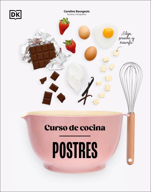 Curso de cocina: Postres Hardback cover of Curso de cocina: Postres