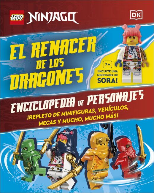 LEGO Ninjago Dragons Rising Guía de personajes (Character Guide) Hardback cover of LEGO Ninjago Dragons Rising Guía de personajes (Character Guide)
