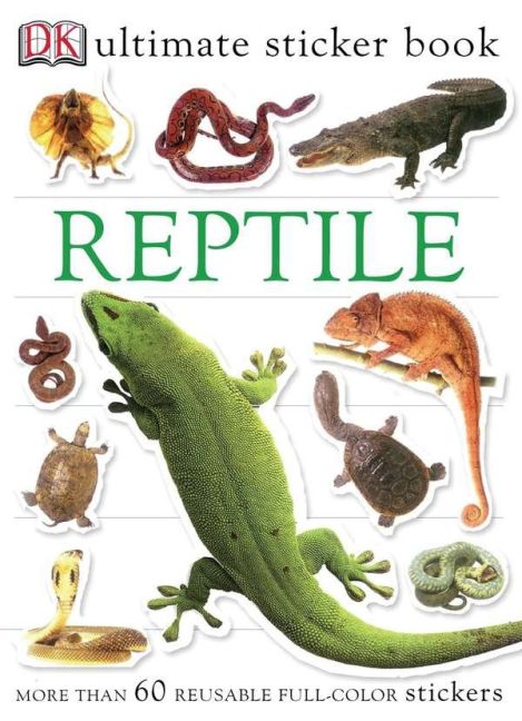 Ultimate Sticker Book: Reptile cover