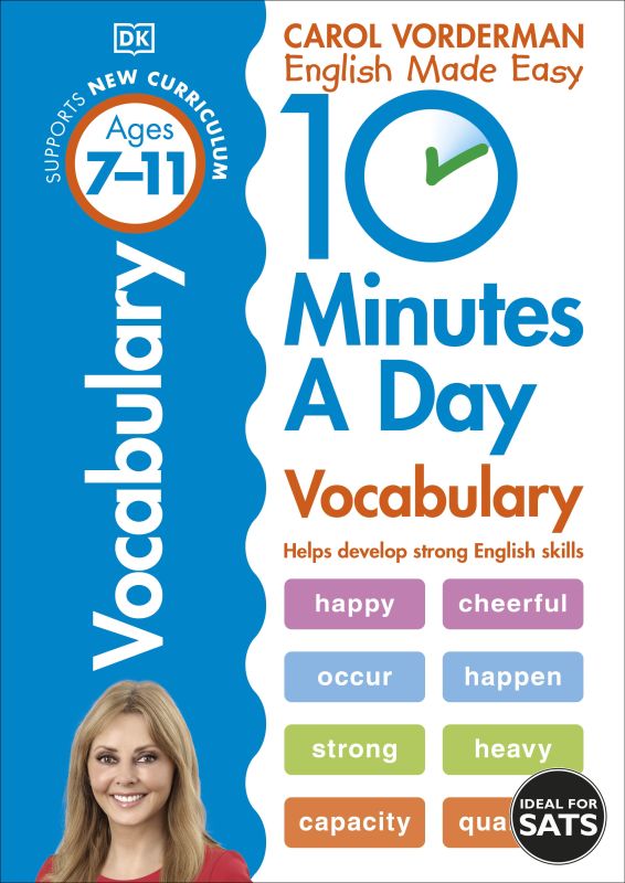 10 Minutes A Day Vocabulary, Ages 7-11 (Key Stage 2) cover