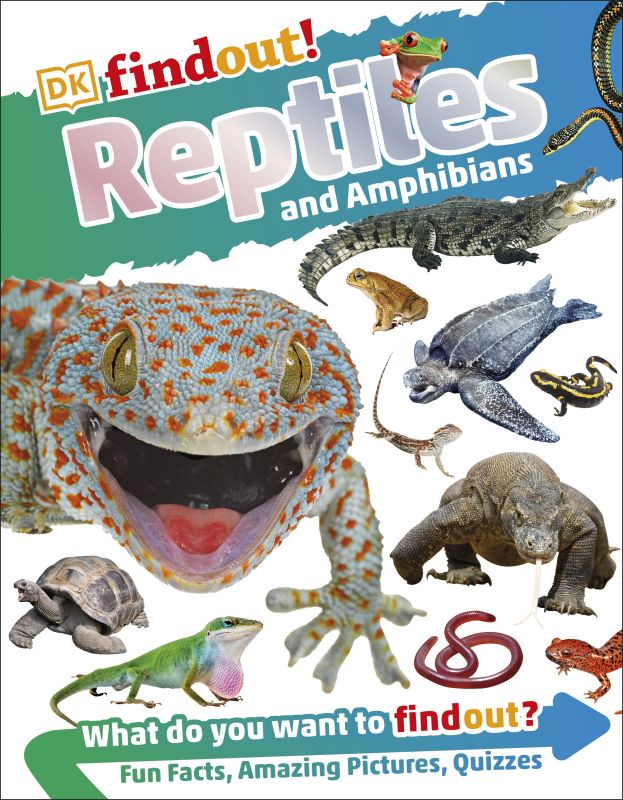 DKfindout! Reptiles and Amphibians cover