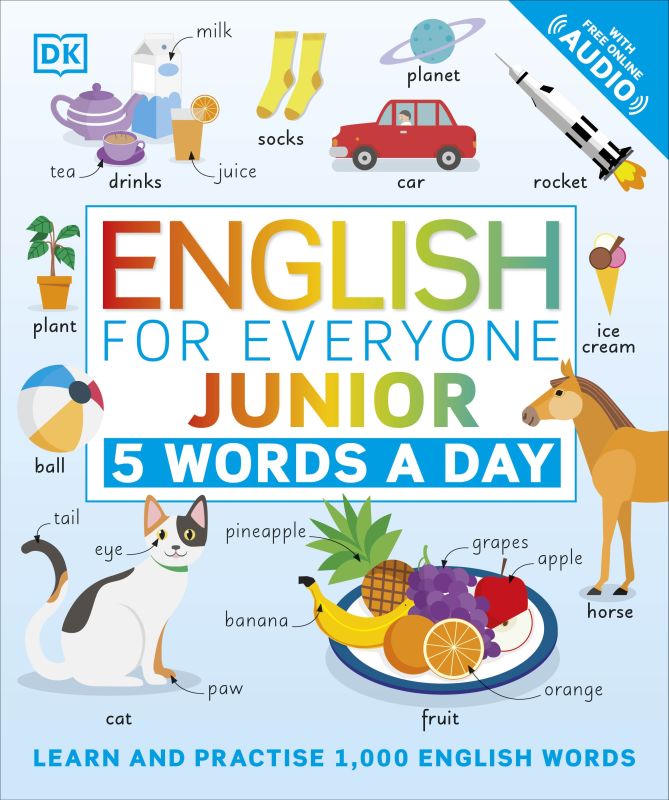 English for Everyone Junior 5 Words a Day cover