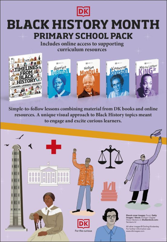 Black History Month UK Primary School Pack cover