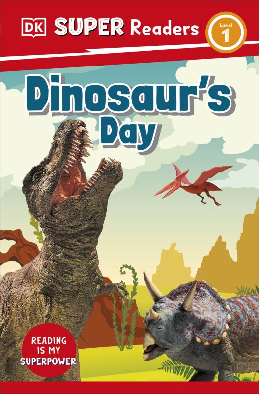 DK Super Readers Level 1 Dinosaur's Day cover