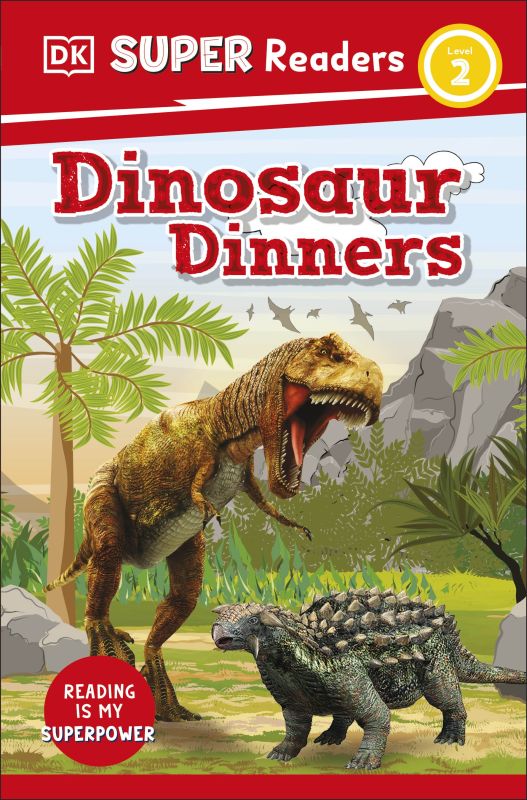 DK Super Readers Level 2 Dinosaur Dinners cover