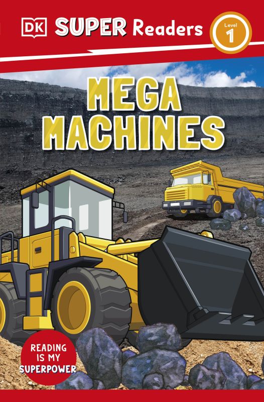 DK Super Readers Level 1 Mega Machines cover