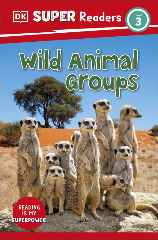 DK Super Readers Level 3 Wild Animal Groups cover