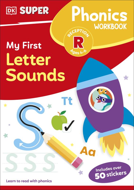 DK Super Phonics My First Letter Sounds cover