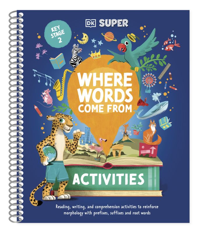 DK Super Where Words Come From Activities cover