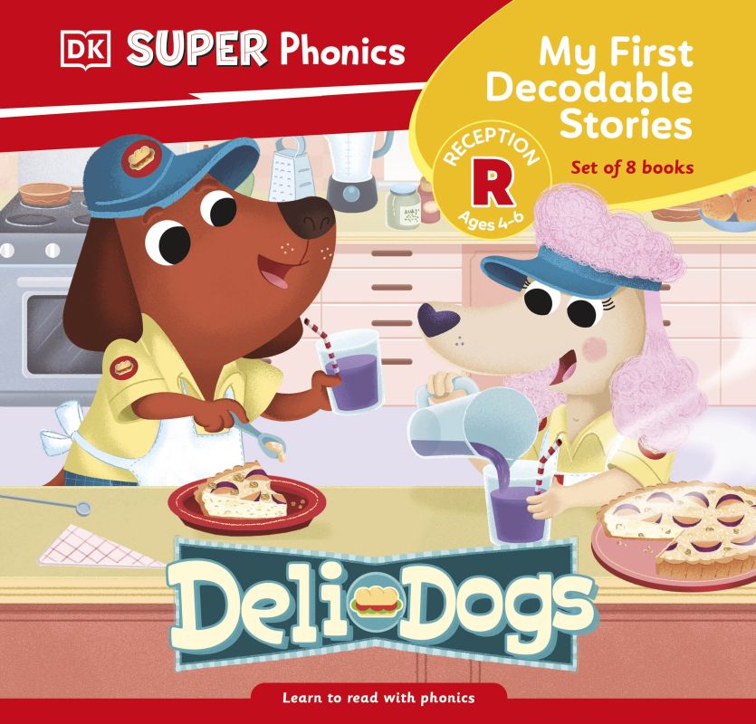 DK Super Phonics My First Decodable Stories Deli Dogs cover