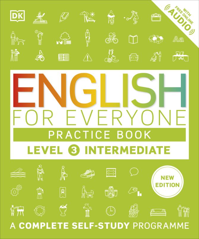 English for Everyone Practice Book Level 3 Intermediate cover