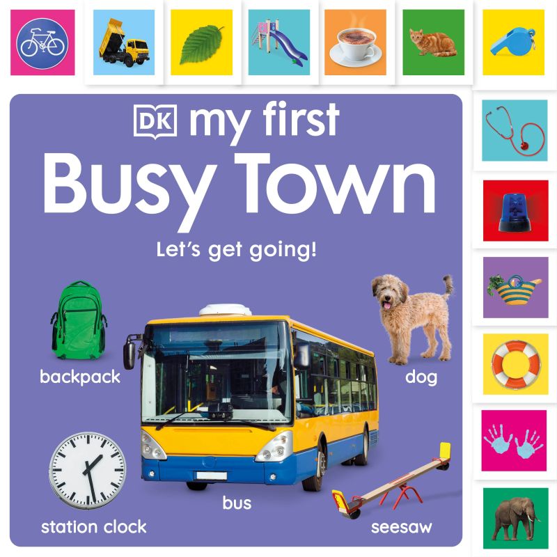 My First Busy Town: Let's Get Going! cover