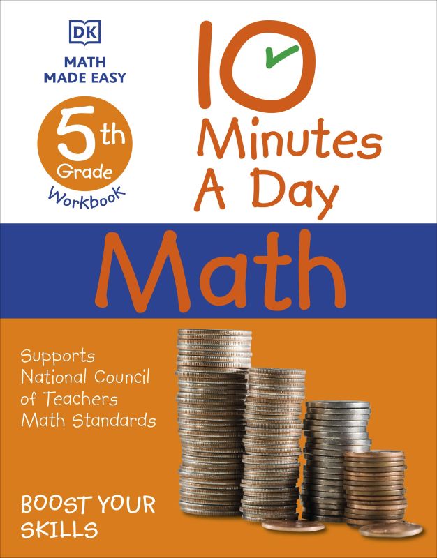 10 Minutes a Day Math, 5th Grade cover