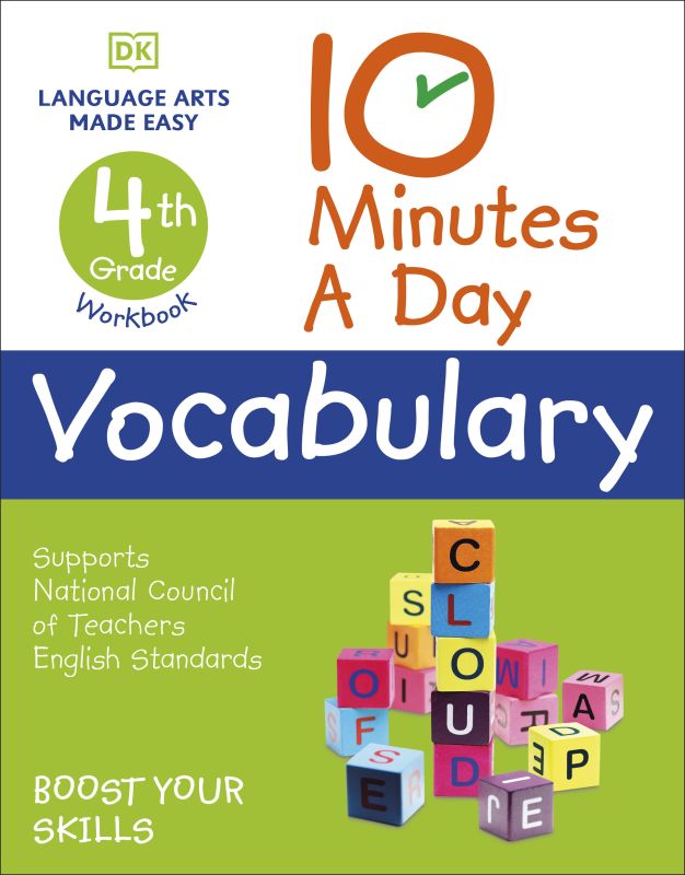 10 Minutes a Day Vocabulary, 4th Grade cover