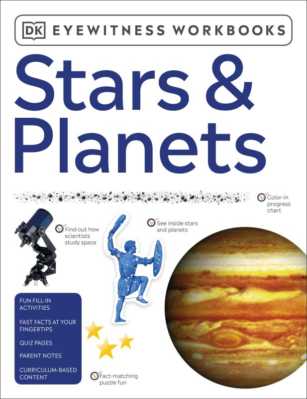 Eyewitness Workbooks Stars & Planets cover