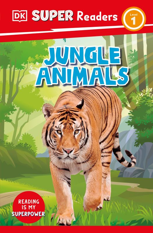 DK Super Readers Level 1 Jungle Animals cover