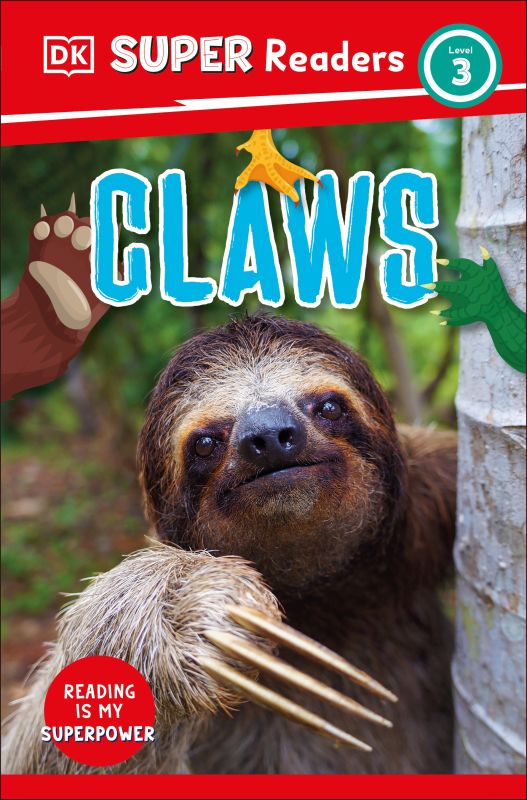 DK Super Readers Level 3 Claws cover