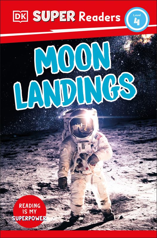 DK Super Readers Level 4 Moon Landings cover