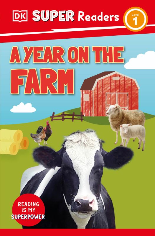 DK Super Readers Level 1 A Year on the Farm cover