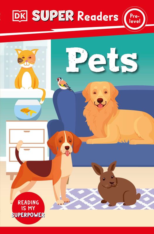 DK Super Readers Pre-Level Pets cover