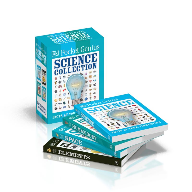 Pocket Genius Science 4-Book Collection cover