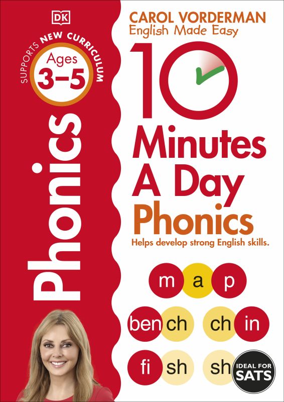 10 Minutes A Day Phonics, Ages 3-5 (Preschool) cover