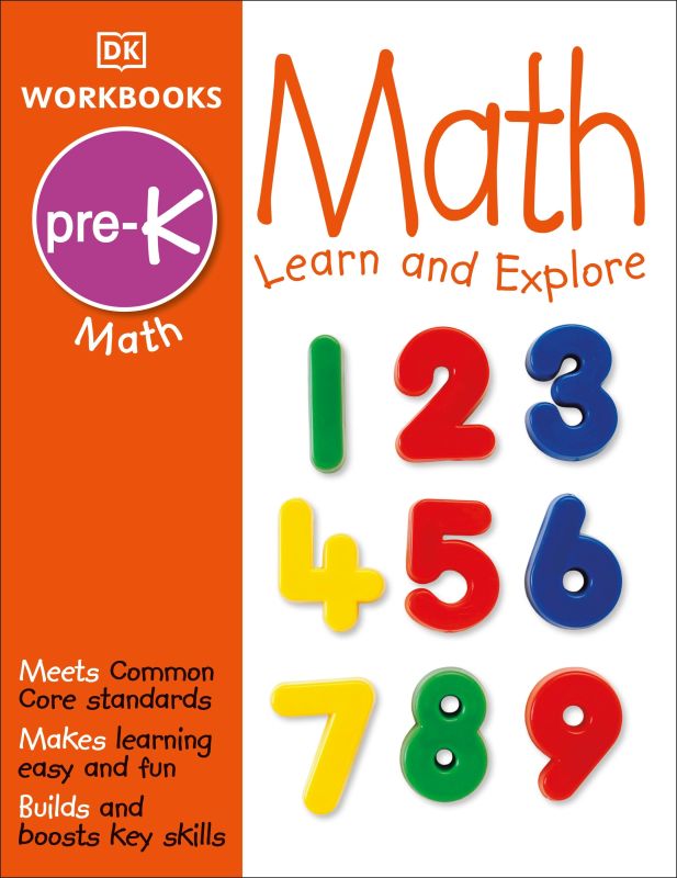 DK Workbooks: Math, Pre-K cover