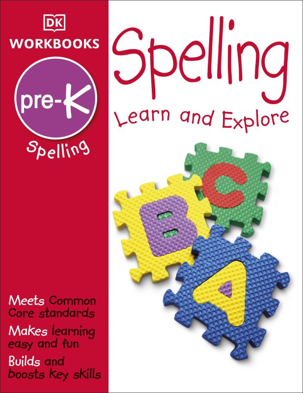 DK Workbooks: Spelling, Pre-K cover