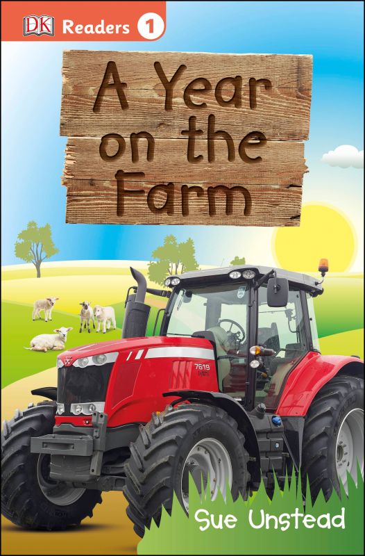 DK Readers L1: A Year on the Farm cover