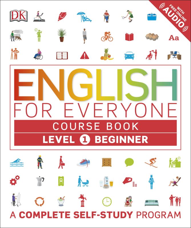 English for Everyone: Level 1: Beginner, Course Book cover