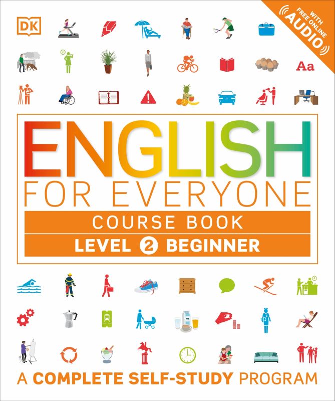 English for Everyone: Level 2: Beginner, Course Book cover